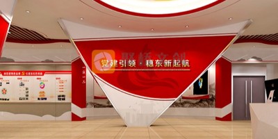 非公企業(yè)數(shù)字黨建展廳入口設(shè)計(jì)：打造紅色文化新地標(biāo)